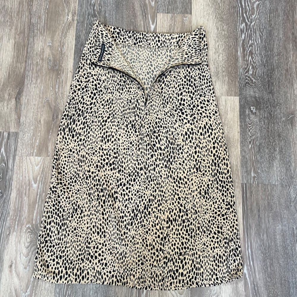 Brandy Melville Leopard Print Phoebe Midi Skirt - Picture 6 of 8